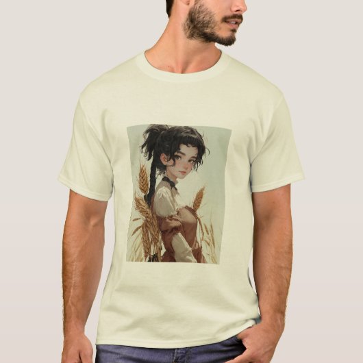 T-shirt, Mannen en vrouwen T-shirt (Voorkant)
