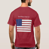 T-Shirt mannen en vrouwenkleding (Achterkant)