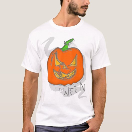 T-shirt mannen halloween feest (Voorkant)