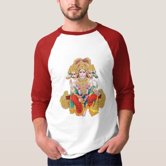 T-shirt | MANNEN | Hindi God | Jersey (Voorkant)