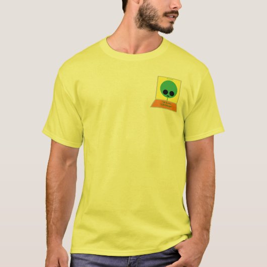 T-Shirt Mannen Plant Plantpot ontwerpstijl (Voorkant)
