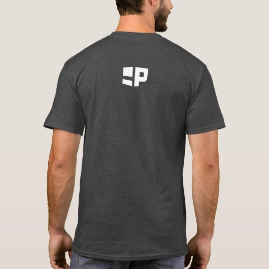 T-shirt mannen stealth Edition (Achterkant)