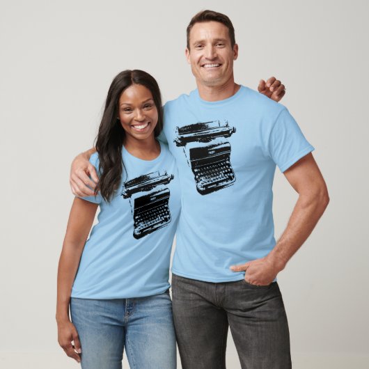 T-shirt Mannen typemachine stijl (Unisex)