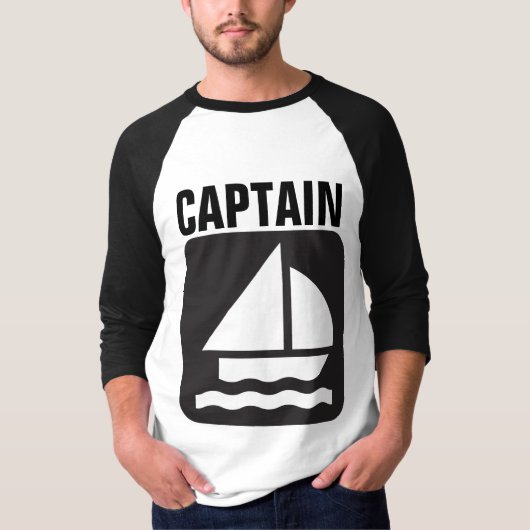 T-shirt MANNEN VAN CAPTAIN (Voorkant)