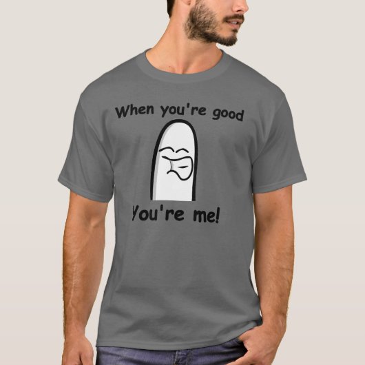 t-shirt- mannetje t-shirt (Voorkant)
