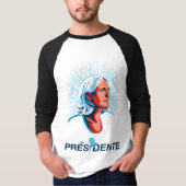 T-SHIRT MARINE LE PEN-VOORZITTER (Voorkant)
