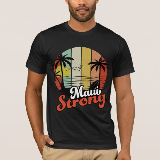 T-shirt Maui sterk (Voorkant)