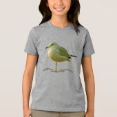 T-shirt - meeuw op één been (Voorkant)