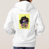 T-shirt meisje & bloemen (Achterkant)