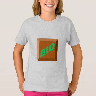 T-shirt, meisjes CHOCOLAT BIO T-shirt