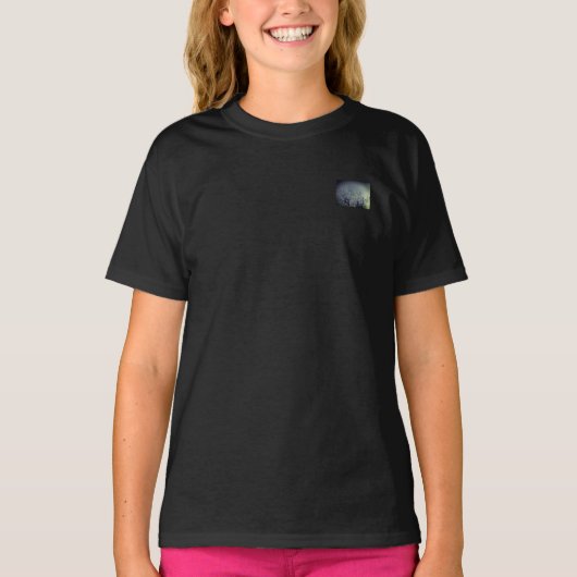 T-Shirt MEISJES COOL ECO STYLE DESIGN (Voorkant)