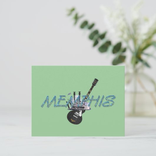 T-SHIRT Memphis Briefkaart (Staand voorkant)