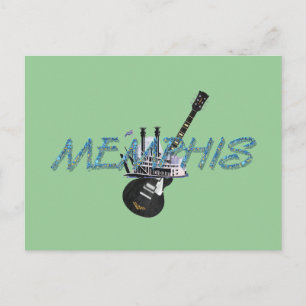 T-SHIRT Memphis Briefkaart