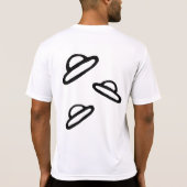 T-shirt Men Spaceships (Achterkant)