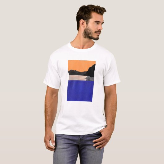 T-shirt 'Mental Landscape Series 2' - by 37 (Voorkant volledig)