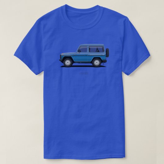 T-shirt Mercedes 240 GD SWB (W460) Blauw (Design voorkant)