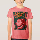 T-Shirt Merry Kerstmis (Voorkant)