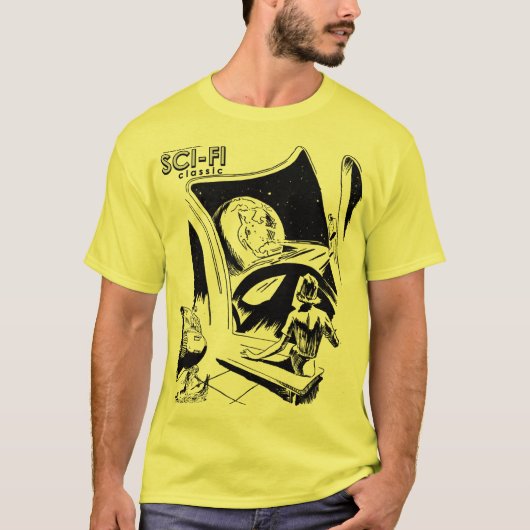 T-shirt met 1950's SCI-FI klassieker (Voorkant)