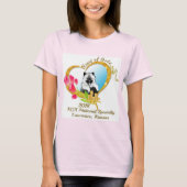 T-shirt met 2018 KCA-logo voor vrouwen plus formaa (Voorkant)