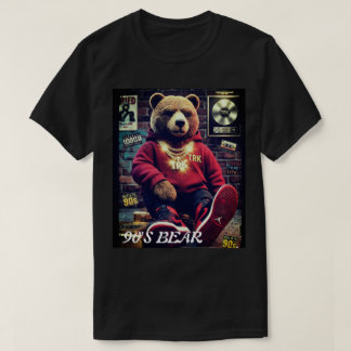 T-SHIRT MET 90'S-GEÏNSPIREERDE HIP-HOP BEER T.R.K
