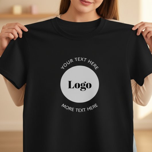 T-shirt met aangepast bedrijfslogo