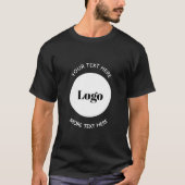 T-shirt met aangepast bedrijfslogo (Voorkant)