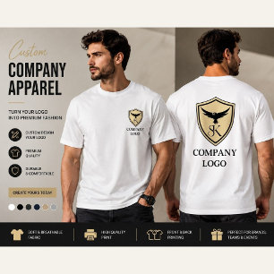 T-shirt met aangepast bedrijfslogo   Gepersonalise