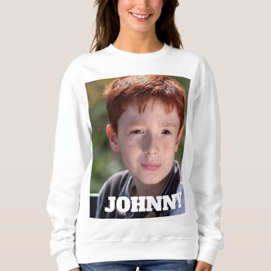 T-SHIRT MET AANGEPASTE FOTO (Voorkant)