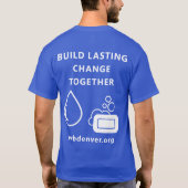 T-shirt (met achterkant bedrukt) (Achterkant)