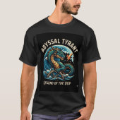 T-shirt met afgrondtyrann (Voorkant)