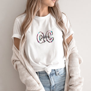 T-shirt met afkorting QC - Quebec