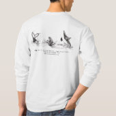 T-shirt met afspeelbare killer Whales aan de achte (Achterkant)