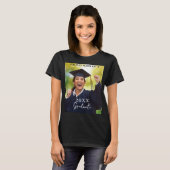 T-shirt met afstudeerfoto van trotse moeder (Voorkant volledig)