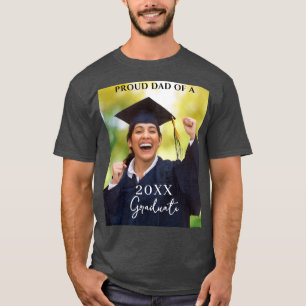 T-shirt met afstudeerfoto van trotse vader