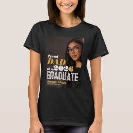 T-shirt met afstudeerfoto voor trotse moeder – Mod