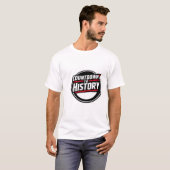 T-shirt met aftelling naar geschiedenis – Wereldwi (Voorkant volledig)