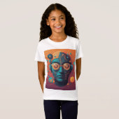 T-shirt met AI Modern Design (Voorkant volledig)