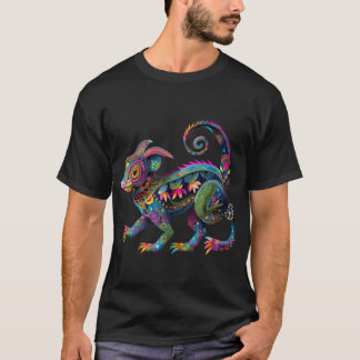 T-shirt met Alebrije-spiritdier
