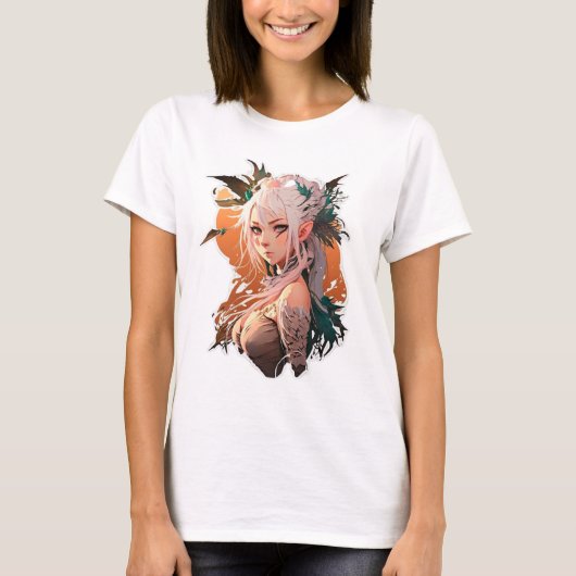 T-shirt met animatie Miroko (Voorkant)