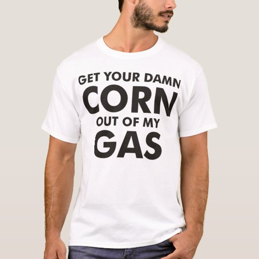 T-shirt met anti-ethanol (Voorkant)