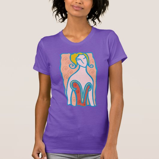 T-shirt met Aries uit de jaren 20 (Voorkant)