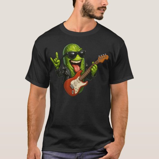 T-shirt met augurken (Voorkant)