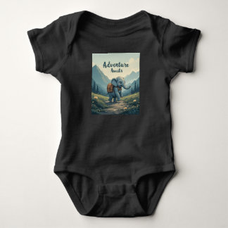 T-shirt met Avontuur Wacht