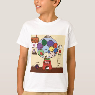 “T-shirt met ballonillustratie voor jongeren” T-shirt