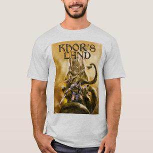 T-shirt met basisontwerp van Khor