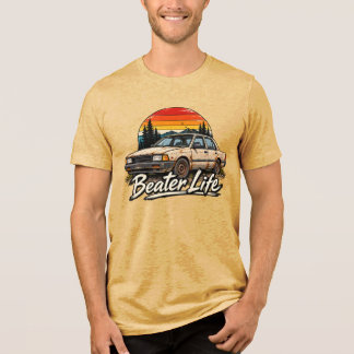 T-shirt met Beater Car Life