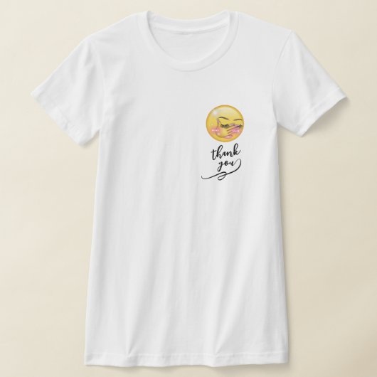 T-Shirt met bedankt (Laagn)