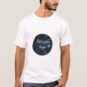 T-shirt met bedrijfslogo en QR-code op maat