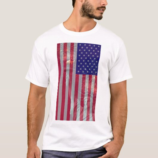 T-Shirt met beeld van vrijheid (Voorkant)