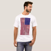 T-Shirt met beeld van vrijheid (Voorkant volledig)